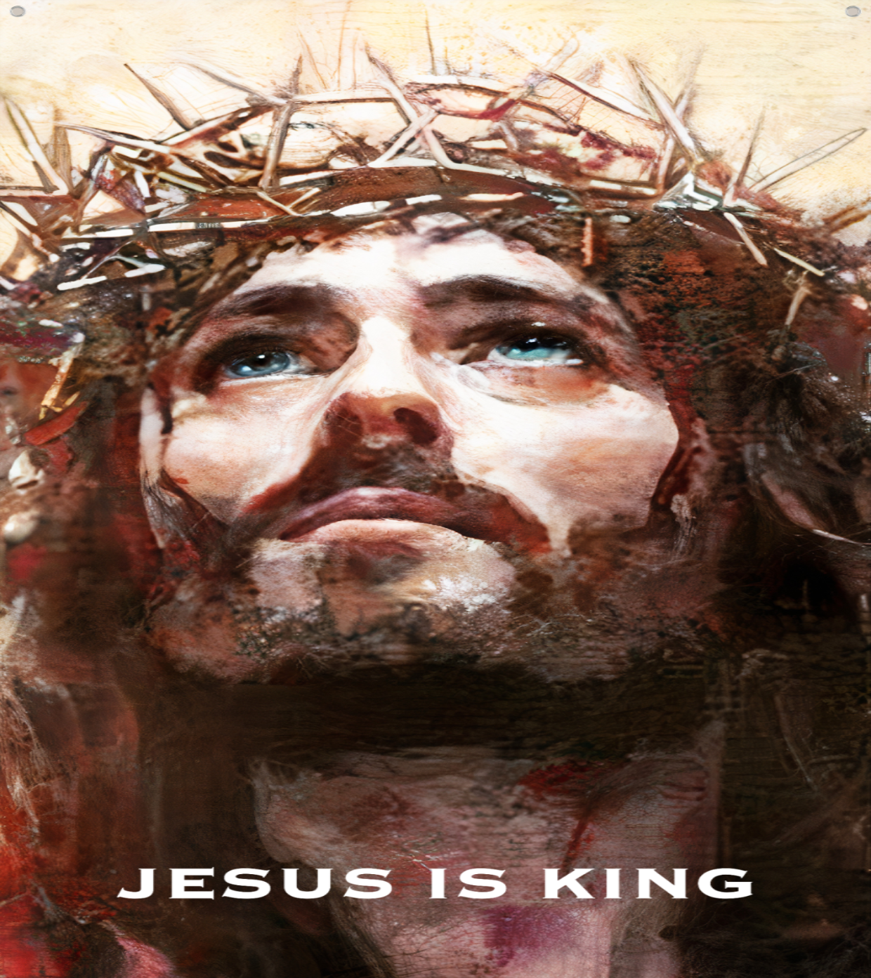 Jesus is King flag 3ft x 5ft
