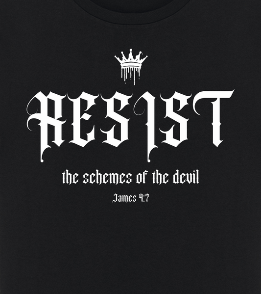 Resist Evil T-shirt  - Black