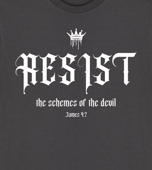 Resist Evil T-shirt - Grey