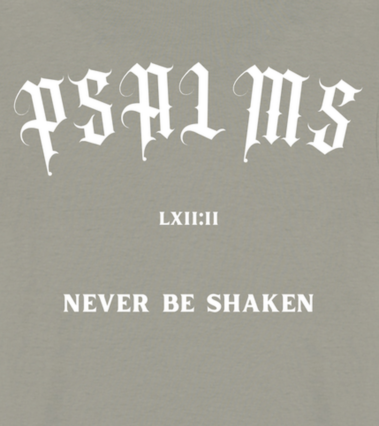 Never Be Shaken - Almond
