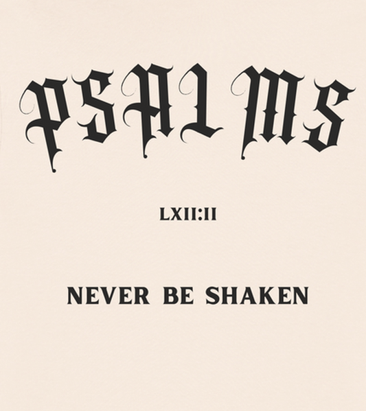 Never Be Shaken T-shirt  - Ivory