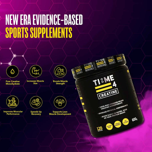 BENEFITS OF PREMIUM CREATINE TIME 4 NUTRITION