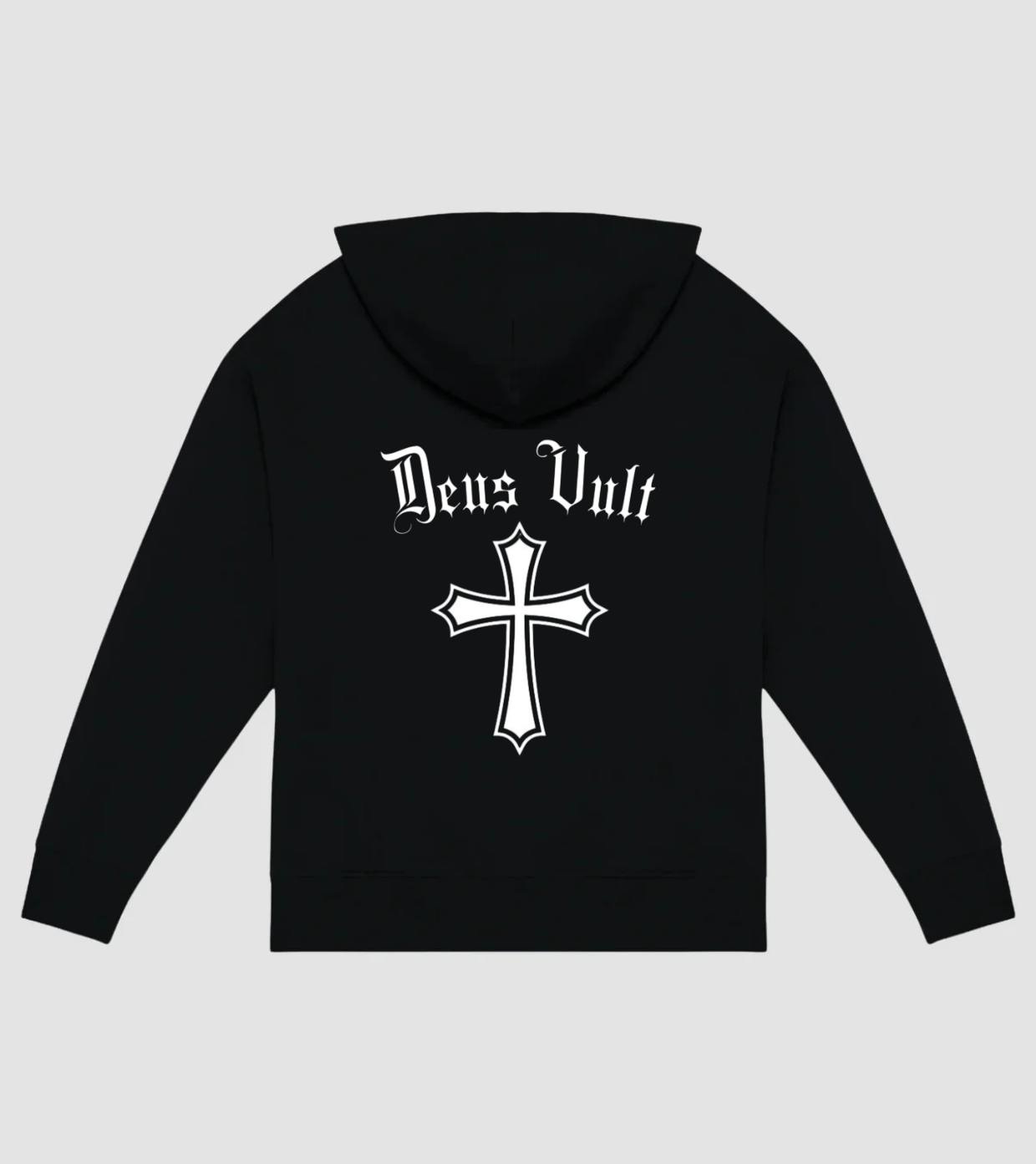 Deus Vult Hoodie - Black