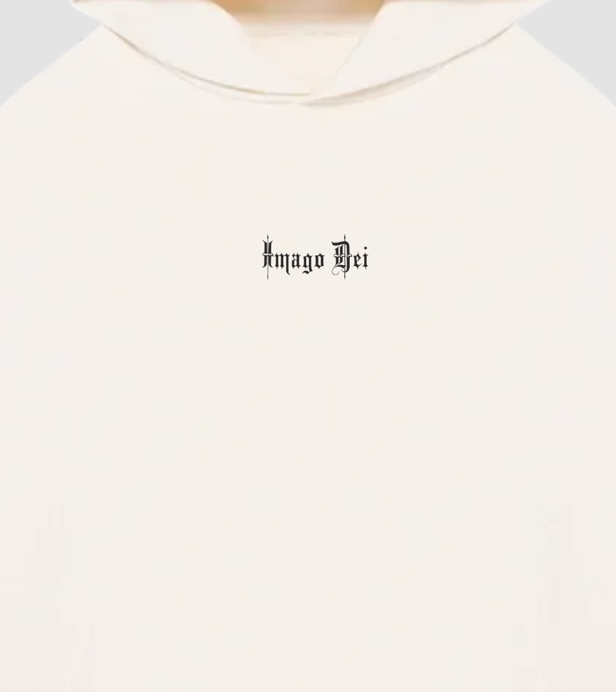 Imago Dei Hoodie - Ivory