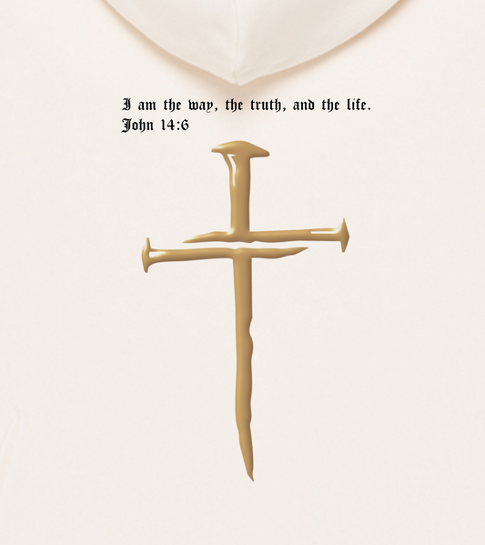 I Am The Way Hoodie - Ivory