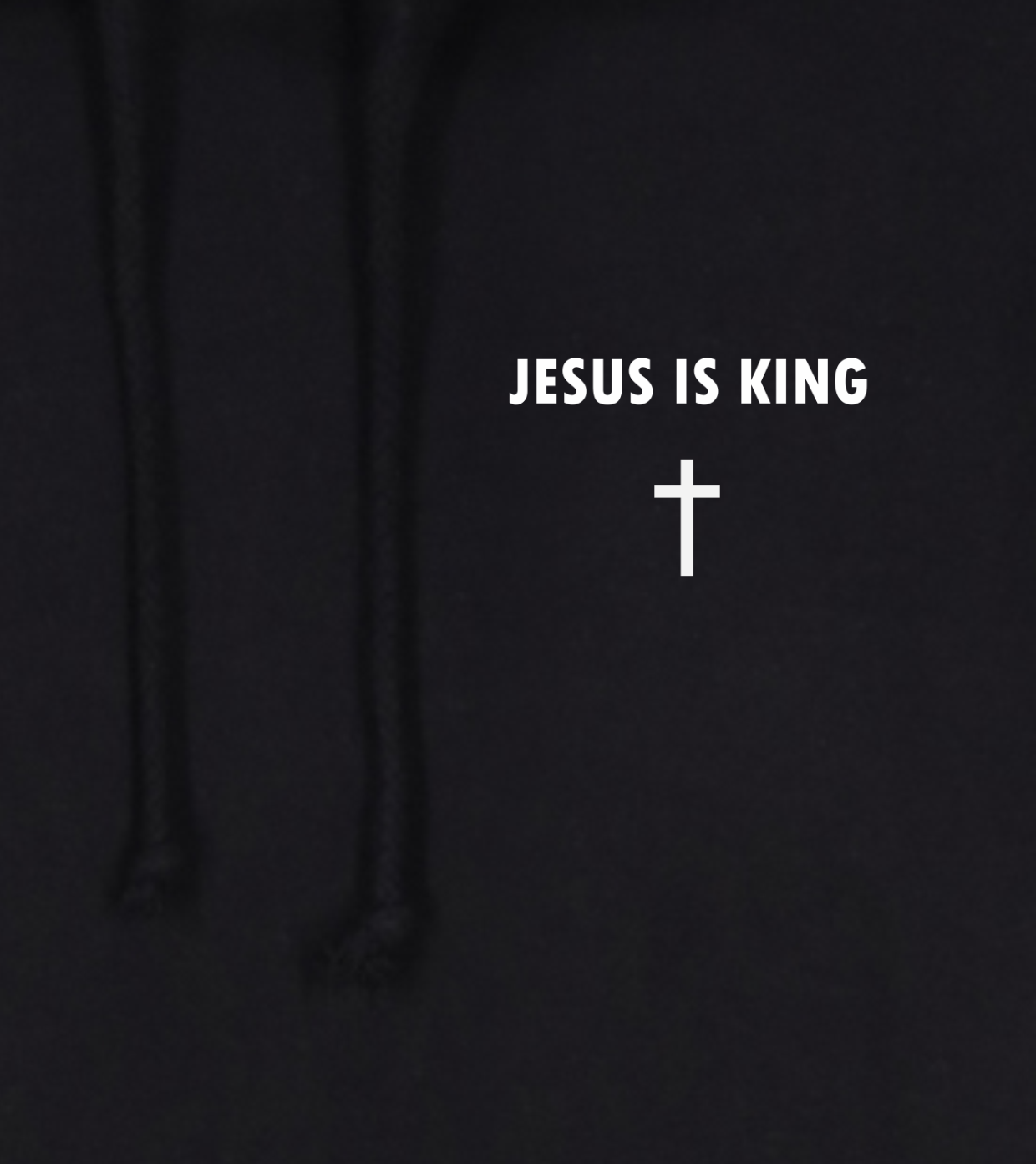 Jesus is King - Black