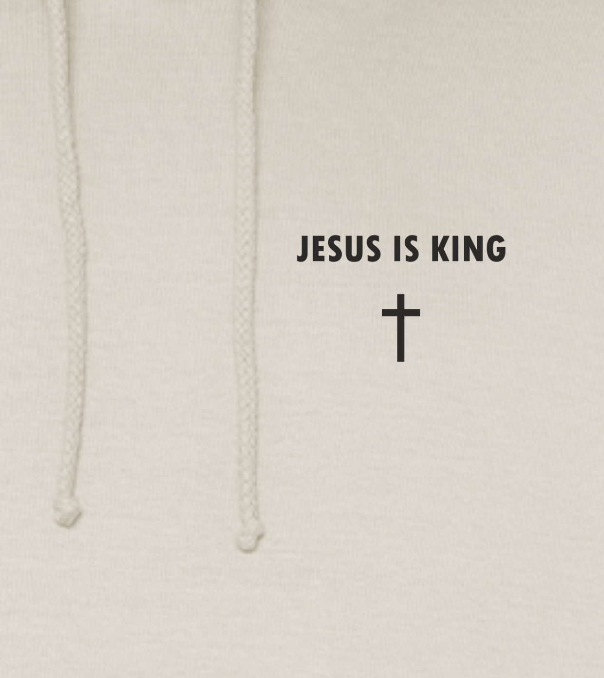 Jesus is King - Natural stone