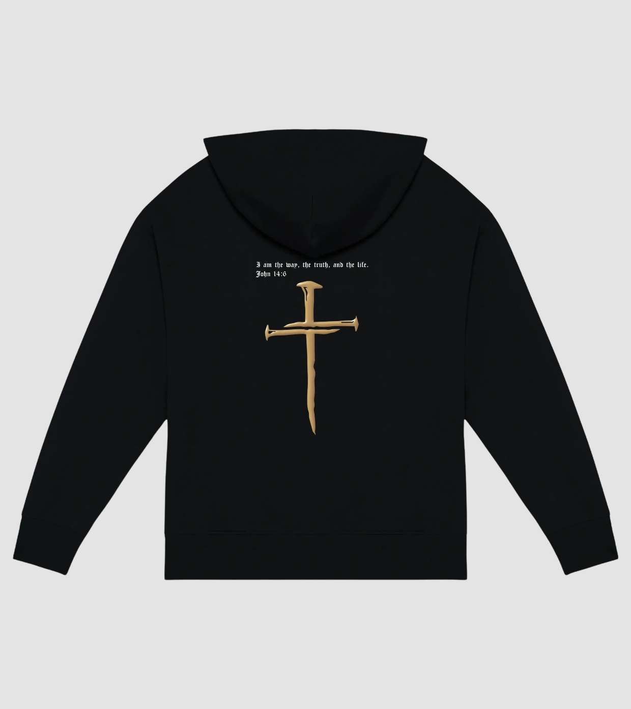 Black Long Sleeve Hoodie