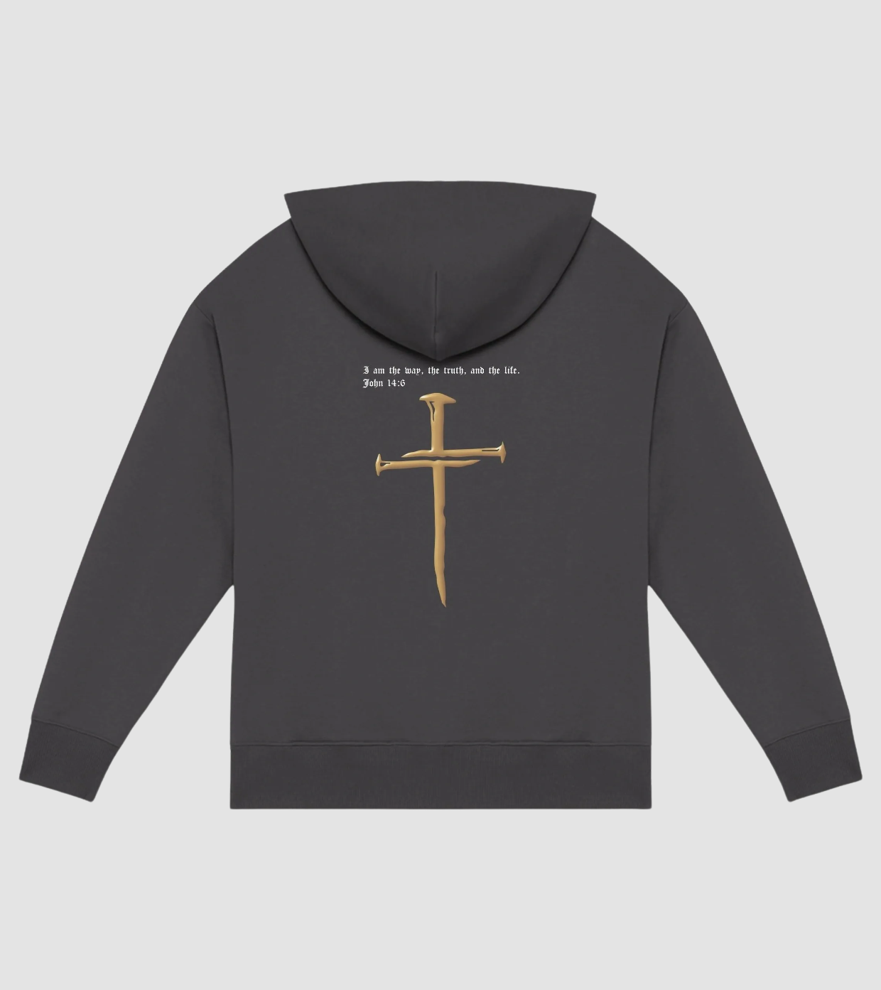 Grey Hoodie for Men's