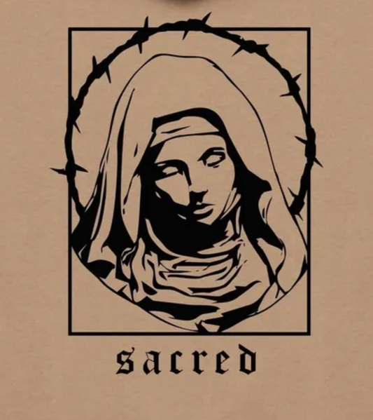 Sacred Hoodie - Driftwood