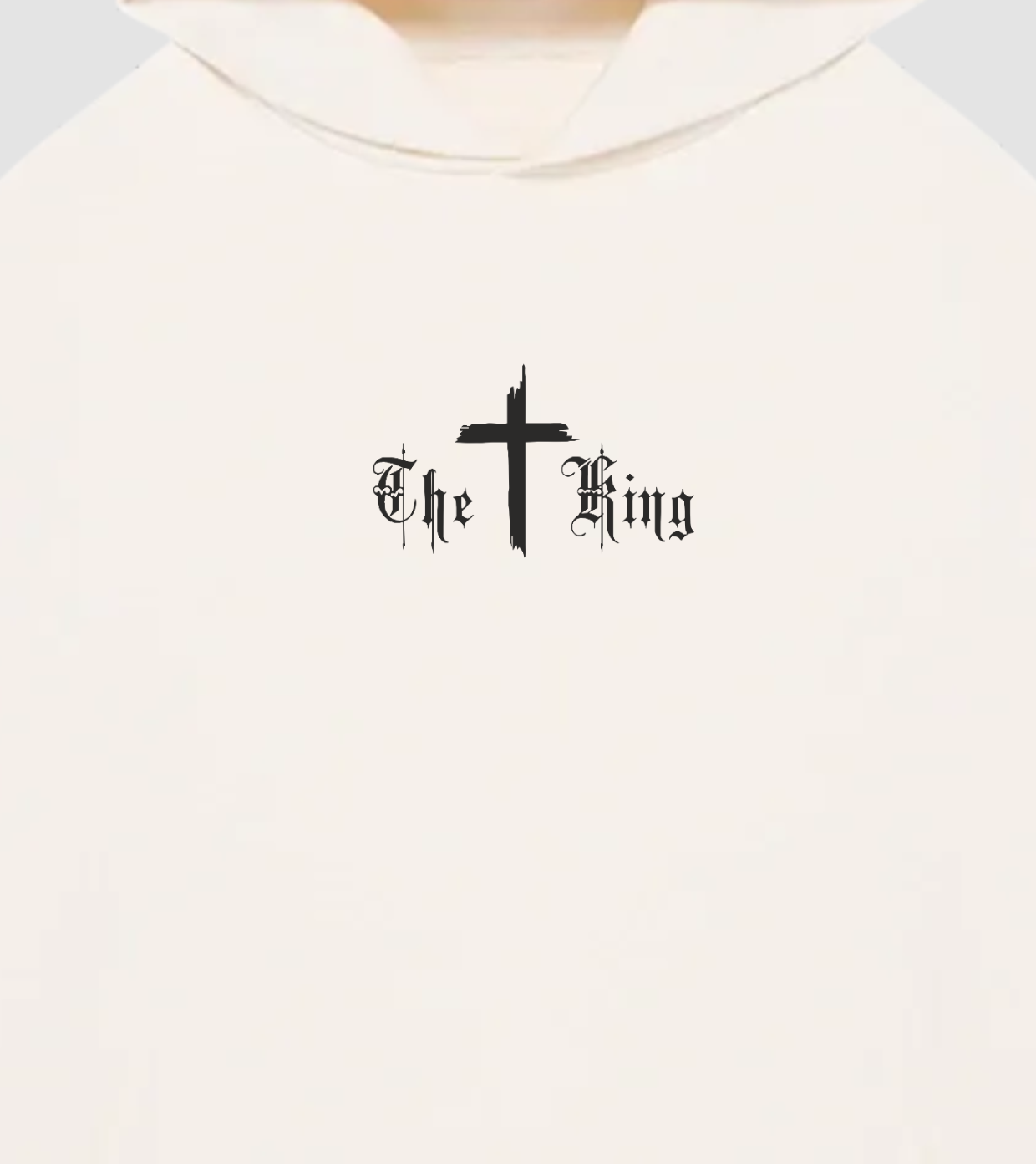 The King Hoodie - Ivory