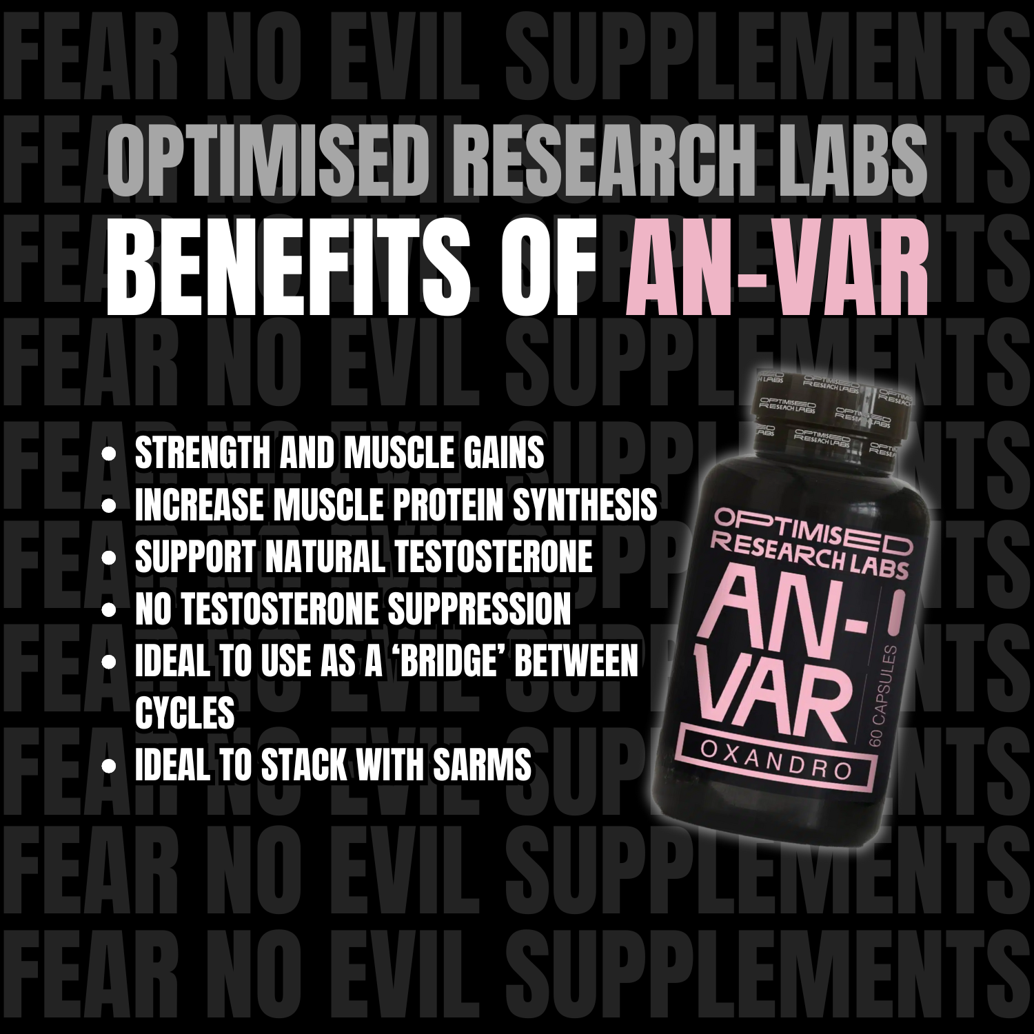 BENEFITS OF ORL OXANDRO AN VAR SARMS