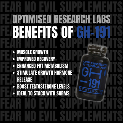 BENEFITS OF ORL SOMATROPE GH 191 SARMS