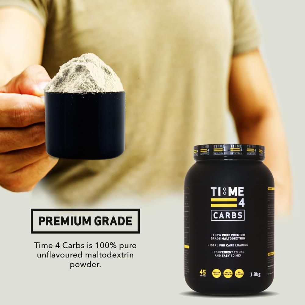 PREMIUM GRADE 100% PURE UNFLAVOURED MALTODEXTRIN TIME 4 NUTRITON