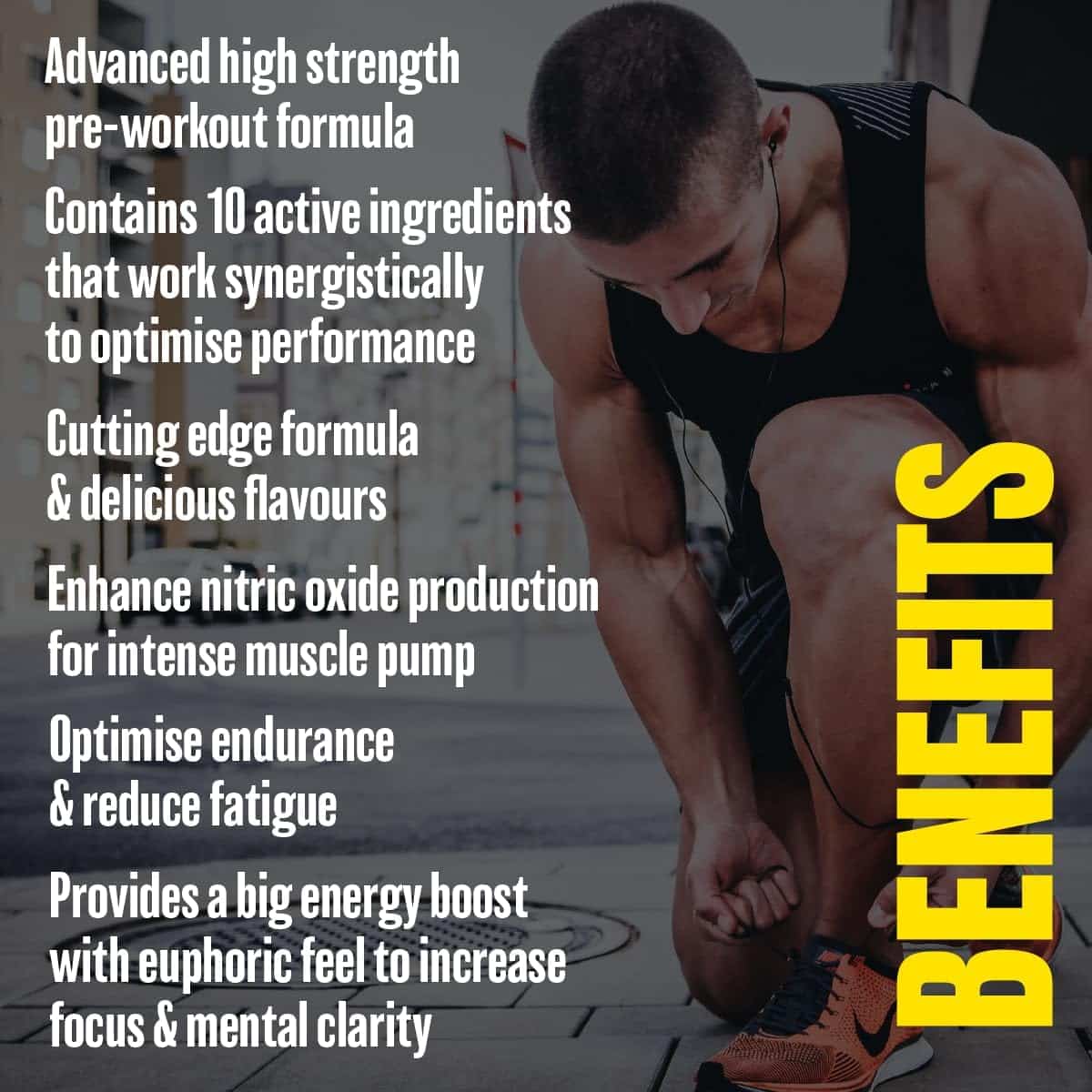 TIME 4 NUTRITION BENEFITS PRE-WORKOUT