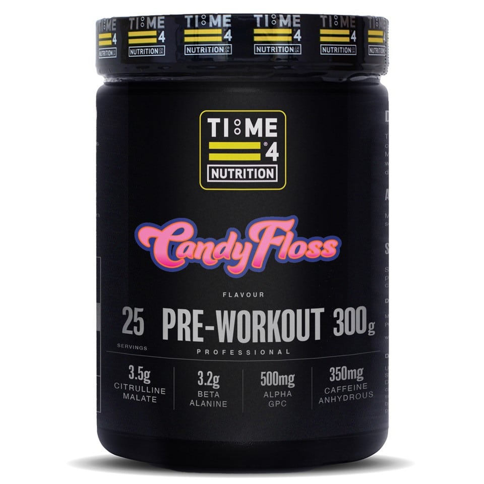 TIME 4 NUTRITION CANDY FLOSS PRE-WORKOUT 300g