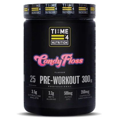 TIME 4 NUTRITION CANDY FLOSS PRE-WORKOUT 300g