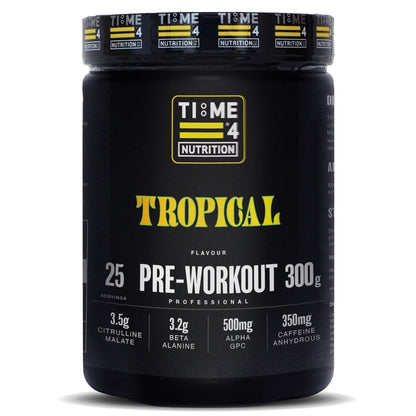 TIME 4 NUTRITION TROPICAL PRE-WORKOUT 300g