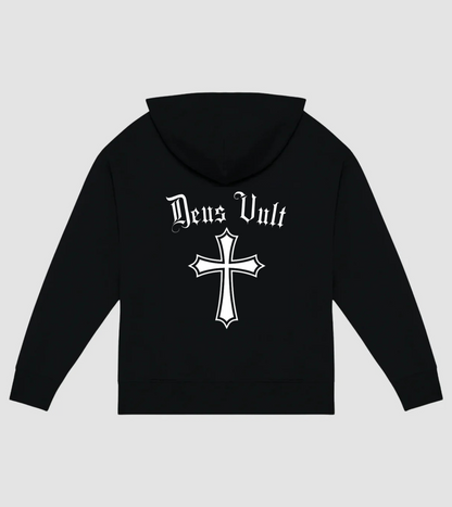 Deus Vult Hoodie - Black