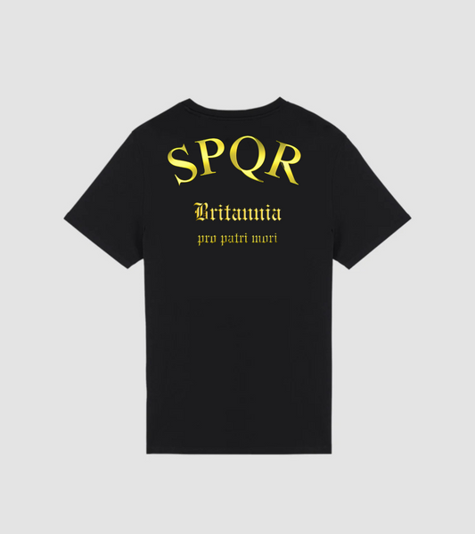 SPQR Britannia T-shirt - Black