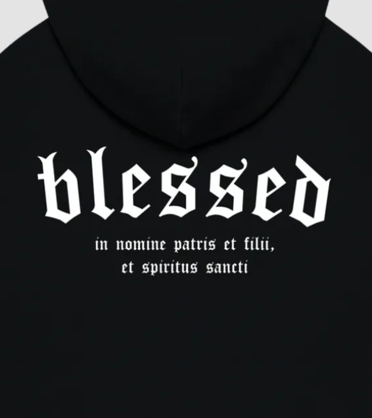 Blessed Printed Hoodie