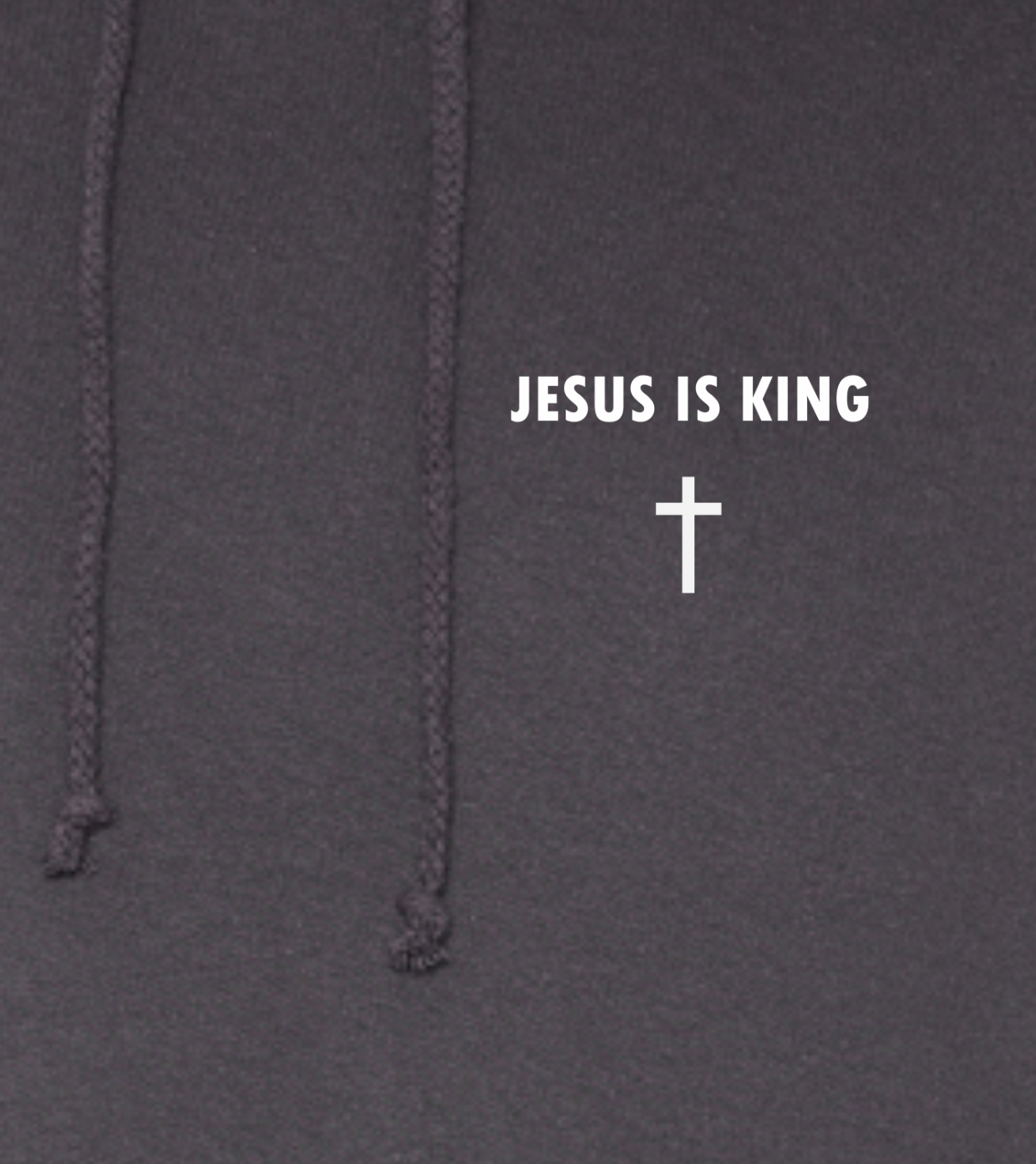 Jesus is King - Grey