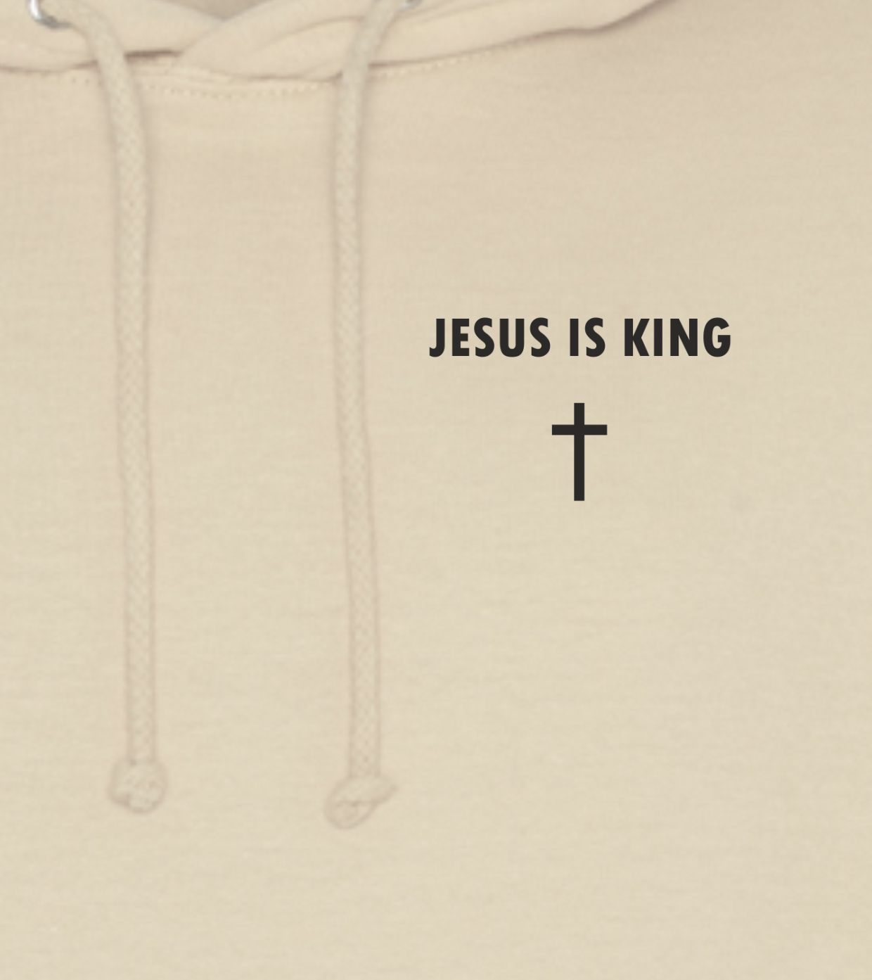 Jesus is King - Sand